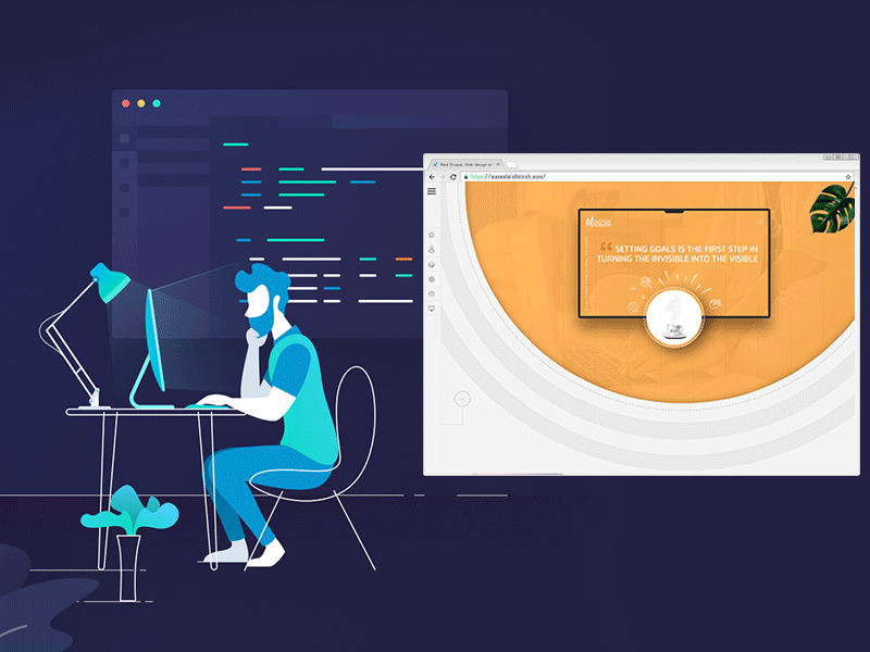 Front end Development dynamite webtech